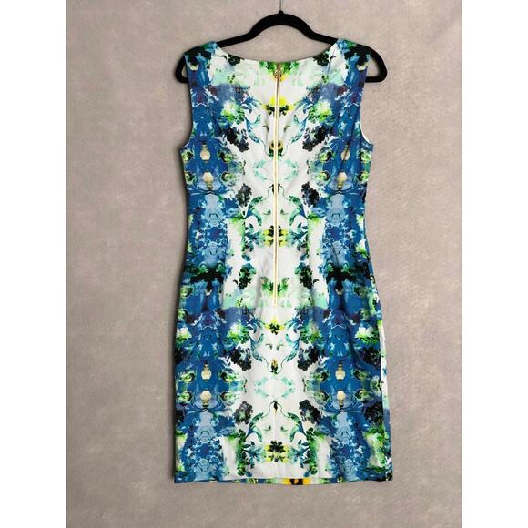 Antonio Melani Women's Size 6 Sleeveless Water Color Dress - Picture 4 of 6